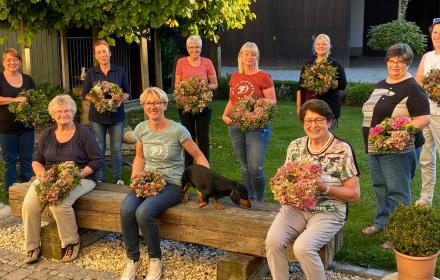 Herbstkränze binden am 15.09.2020